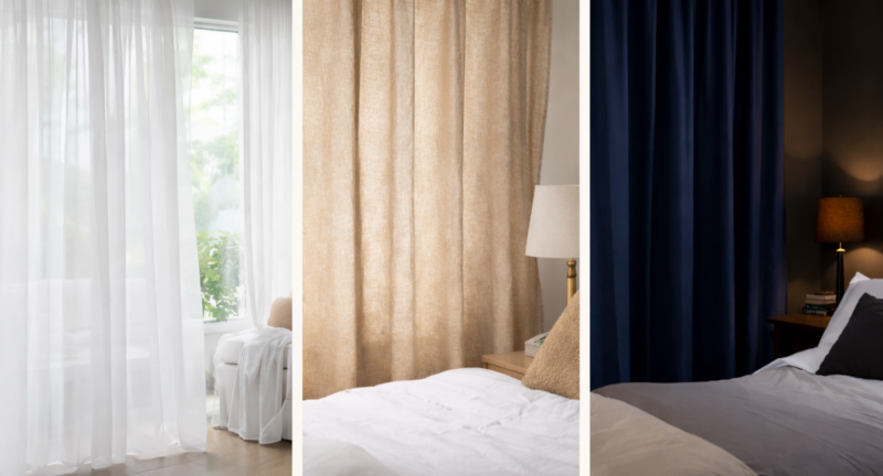 Vrste tkanine za zavese